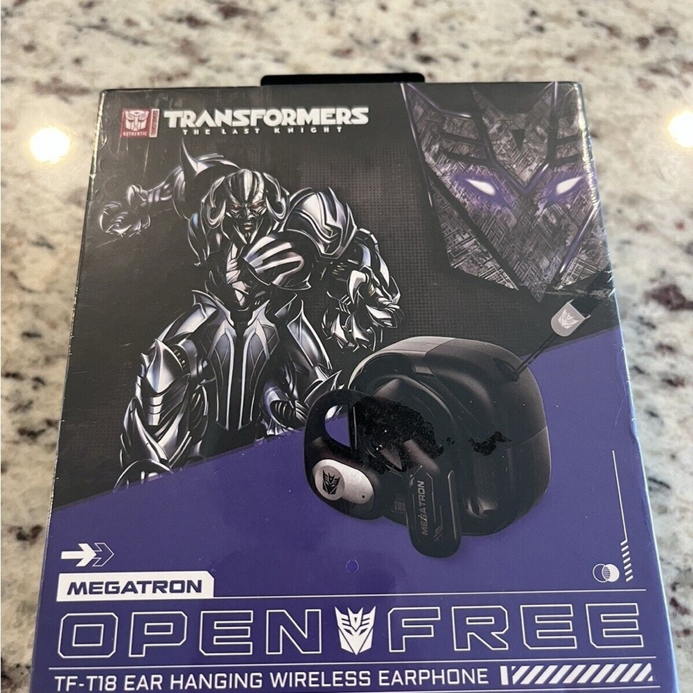 NWT Transformers TF-T18 Ear Hanging Wireless earbuds, longbattery, Bluetooth 5.4